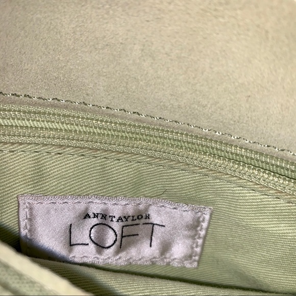 Loft Suede Mini Handbag With Bamboo Handles - Picture 6 of 6